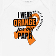 thumbnail image 4 of Inktastic I Wear Orange for My Papa Multiple Sclerosis Awareness Boys or Girls Baby Bodysuit, 4 of 5