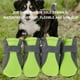 thumbnail image 1 of Zapatos Para Pasear Perros Zapatos para perros Pet Paw Protector Botines Zapatillas antideslizantes para cachorros (Verde S), 1 of 6
