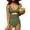 Army Green, variant on Womens V Neck One Piece Swimsuit High Cut Backless Cut Out Bathing Suits Swimwear