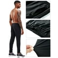 thumbnail image 5 of Men's Sweatpants Athletic Jogging Pants Sport Joggers Trousers for Workout,Gym,Running,Training with Zipper Pockets, 5 of 7