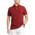 thumbnail image 1 of Tommy Hilfiger - Polo de rugby para hombre, ajuste clásico, color rojo, pequeño, 1 of 1