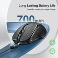 thumbnail image 4 of TECKNET Wireless Mouse for Laptop,Ergonomic Wireless Mouse 6 Buttons,Wireless Mouse (BT5.0/3.0 & 2.4G) Rechargeable 4800 DPI Silent Wide Compatibility for Chromebook,Desktop,PC,Mac, 4 of 10