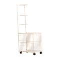 thumbnail image 3 of koolsoo Support de Rangement pour Balles de Basket Vertical pour Rugby Soccer Intérieur Extérieur Blanc, 3 of 9
