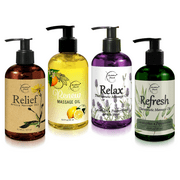 Brookethorne Naturals Therapeutic Massage Oil Arnica & Lavender Set of 4