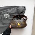 thumbnail image 3 of Diconna Sac Bandoulière pour Femmes avec Bandoulière Réglable Sac Vintage Élégant en Forme de Rugby, 3 of 6