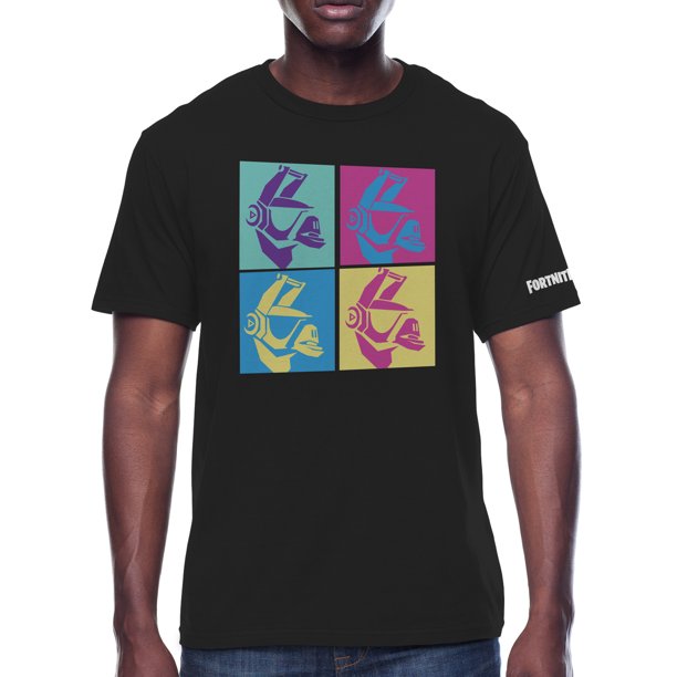 Fortnite Apparel Dj Llama Fortnite Fortnite Dj Llama Grid Men S And Big Men S Graphic T Shirt Walmart Com Walmart Com