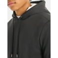 thumbnail image 4 of No Boundaries Men's & Big Men's High Pile Fleece Faux Shearling Lined Fleece Hoodie Sweatshirt, Sizes XS-5XL, 4 of 5