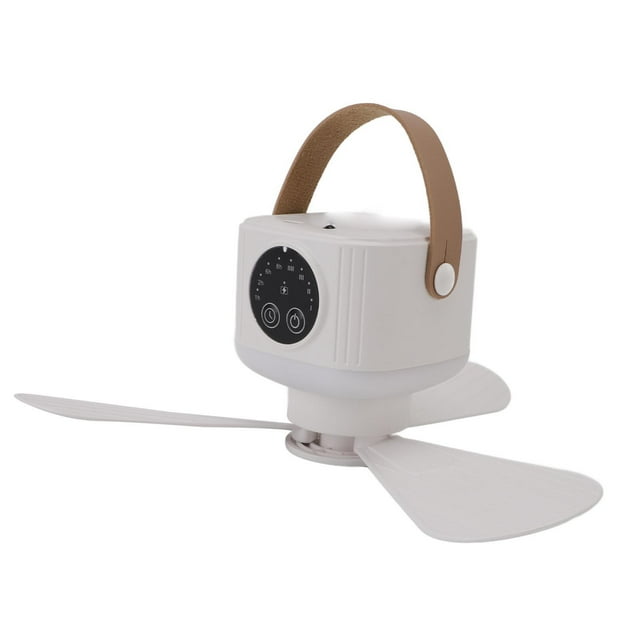 Luz Del Ventilador De Techo, Admite Almohadillas De Aromaterapia Adicionales Función De Sincronización De 4 Velocidades Ventilador De Techo LED Con Control Remoto