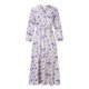 thumbnail image 3 of Nuevo vestido largo de manga larga de encaje fresco y elegante con cuello en V y estampado de moda Pompotops  hdfakjf8309, 3 of 7