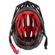 thumbnail image 5 of Casco de ciclismo Lixada HT-25 con 22 ventilaciones, visera extraíble y ajuste personalizado - Ligero y seguro para adultos (57-62cm) - Color Negro/Rojo/Gris Titanio, 5 of 7