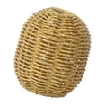 thumbnail image 4 of Jarrón de flores de material de PP 43x51 pulgada adorno de mesa múltiples decoración de escritorio tejido a mano para baño decorativo , Amarillo, 4 of 8