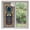 Blue, variant on Boho Architecture Window Privacy Film, Folk Twin Arches Black Sky Floral Frame Frosted Glass Window Clings Static Cling UV Heat Blocking Reusable Door Sticker for Bathroom 17.7 x 39.3 Inch