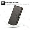 thumbnail image 6 of Dteck Case for Samsung Galaxy S22 Ultra, Magnetic Detachable Flip Folio Wallet Case with Card Slots Kickstand for Samsung S22 Ultra 6.8 inch, Black, 6 of 6