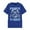 Blue, variant on Womens Wolf Graphic T Shirt Be Respectful To Daddy Letter Print Retro Moon Howling Wolves Illustration Hip Hop Streetwear Crewneck Short Sleeve Tee Tops