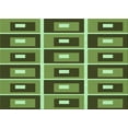 thumbnail image 1 of Ahgly Company Machine Washable Indoor Rectangle Transitional Green Area Rugs, 5' x 8', 1 of 7