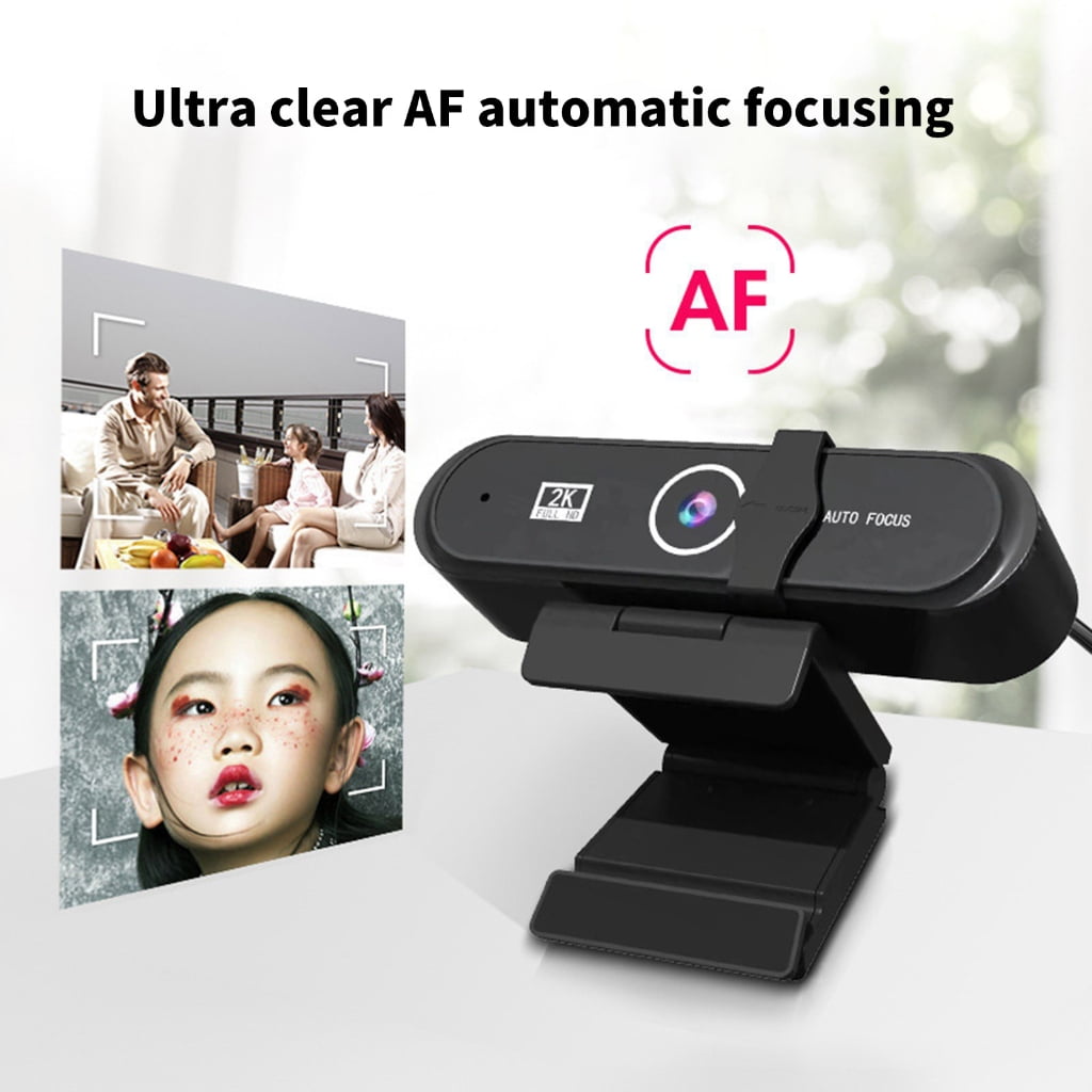 B9 Laptop Webcam with Auto Focused and Integrated Microphone High Resolution for Video Conferencing and Online Classes
