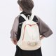 thumbnail image 5 of Mochila casual Mochila de viaje universitario Mochila escolar Doble cremallera Blanco FLhrweasw Nuevo, 5 of 8