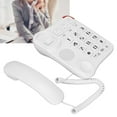 thumbnail image 1 of Big Button Phone For Seniors,Corded Landline Telephone,One Touch Dialling For Visually Impaired,Amplified Ringer With  Speaker For Hearing Impaired, 3 Picture Keys, 1 of 8
