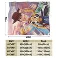 thumbnail image 3 of Toy Story Blanket, Super Soft Throw Blanket For Couch Sofa Bed, Cozy Lightweight Warm Flannel Blanket, 50"X40", 3 of 9