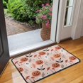 thumbnail image 2 of Halloween Cute Icons on Pink Pattern Door Rugs,Washable Non Slip Door Mats Indoor,Decorative Door Mats,Entry Mat Indoor for Entrance,Bedroom,Kitchen,Bathroom,30"x17", 2 of 6