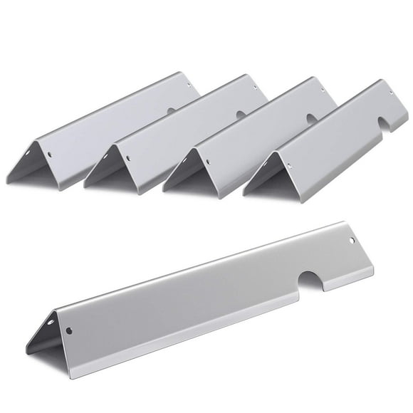 SHINESTAR 17-Inch Sturdy Flavorizer Bars Replacement for Weber Genesis II E-310 E-315 S-335, Genesis II/LX 300 Series (2017 and Newer) Grill Parts, Stainless Steel, 5-Pac
