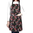 thumbnail image 4 of Bingfone Red Mushrooms Apron Gifts For Men, Women Professional Grade Chef Apron for Kitchen,BBQ & Grill, 4 of 8
