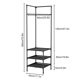 thumbnail image 3 of Organizador de esquina con estantes multifuncionales desmontables y ensamblables para dormitorio y hogar., 3 of 8
