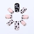 thumbnail image 7 of JZROCKER 24pcs Fashionable French Leopard Press on Nail Medium False Nail for Women, 7 of 7
