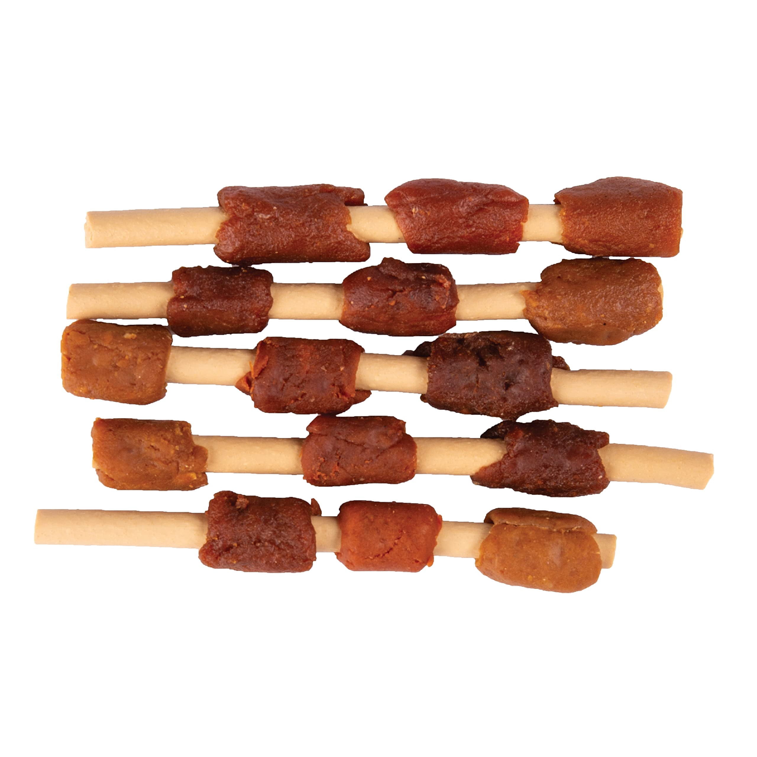 DreamBone Dream Kabobz Chews with Chicken, Pork and Duck, Rawhide-Free Chews for Dogs, 28 Count