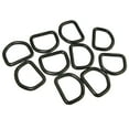 thumbnail image 2 of 1" Black Welded D-Ring 10 Pk Gunmetal 4.0mm Thickness, 2 of 4