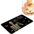 thumbnail image 4 of Halloween Skeleton Decorative Mat Non- Indoor Outdoor Floor Rug for Kitchen Bathroom Entrance Porch Party, 4 of 6