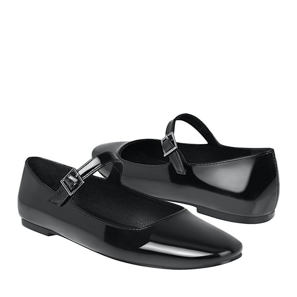 ZAPATOS CASUALES DAMA NOMADAS 37805 CHAROL NEGRO