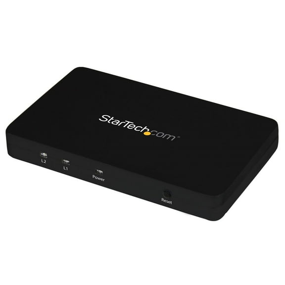 StarTech 4K HDMI 2-Port Video Splitter, 7.1 Surround Sound Audio Support