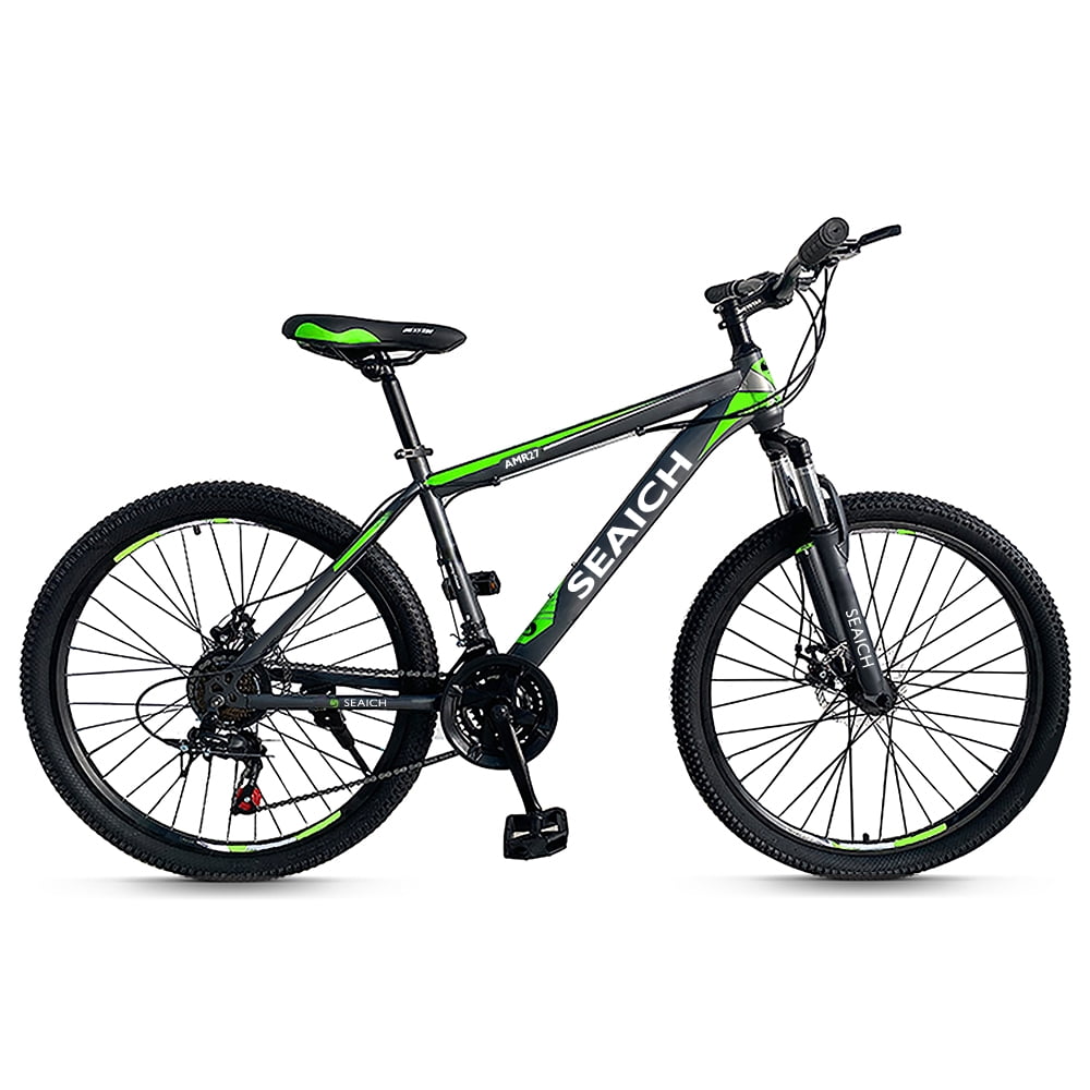 Mountain Bike SEAICH AMR Green Black - Walmart.com