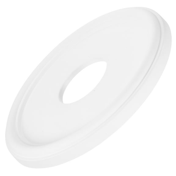 NICEXMAS Decorative White Ceiling Medallion Mount Plate for Light Fixtures and Ceiling Fans Home Use