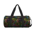 thumbnail image 2 of KLL Color Summer Duffle Bag For Men Women Sport Gym Fitness Tote Travel Training Workout Basketball Football Weekender, 2 of 8