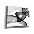thumbnail image 2 of Epic Graffiti 'Abstract Black and White 22-16' by Irena Orlov, Canvas Wall Art, 34"x26", 2 of 3