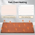 thumbnail image 5 of TURBRO Extra Large Pet Heating Pad, Electric Heated Dog Bed for Large Breeds, Temperature & Timer Controller, Anti-Bite Cord, Removable Outer Cover, for Indoor Use, MET Certified, 48’’x28’’, 5 of 7