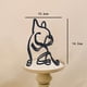 thumbnail image 5 of Escultura de Arte de Perro XWSHYW Decoraciones para El Hogar Línea de Metal Abstracto Personalizado, 5 of 6