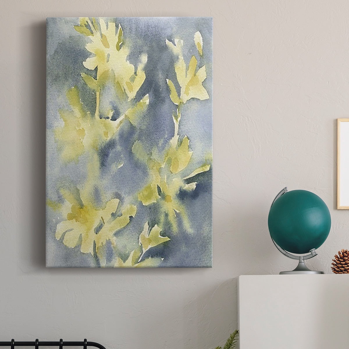 Forsythia Blooms II Premium Gallery Wrapped Canvas - Ready to Hang