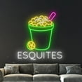 thumbnail image 3 of Handmadetneonsign Esquites Neon Sign, Mexican Food Restaurant Neon Art Decor, Mexican Food Wall Decor, 3 of 5
