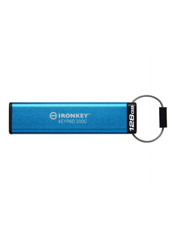 IronKey Keypad 200 128GB USB 3.2 (Gen 1) Type C Flash Drive