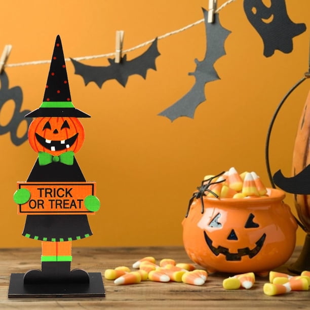 Decoraciones dulces de madera para decoración de Y Colcomx decoraciones de calabaza