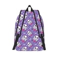 thumbnail image 2 of Lsque Owl And Flowers Pattern Canvas Daypack, Durable Backpack, High-quality Versatile Backpack,Vintage Compact Backpack-Medium, 2 of 6