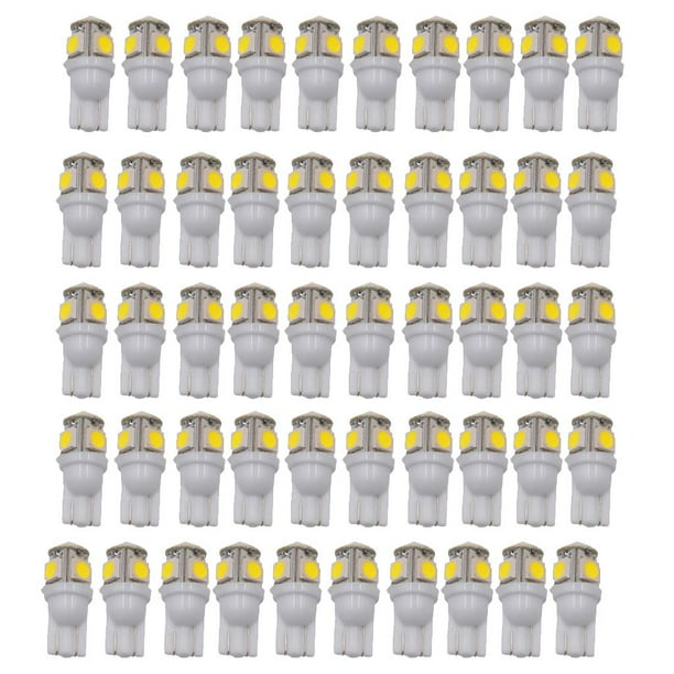 T10 LED Blanco,W5W LED Blanco,194 LED Blanco,168 LED Blanco,T10 Bombilla,T10 Luz,W5W Bulbo,194 Bulbo,Luz de la rociada del coche,bombillas