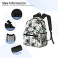 thumbnail image 5 of Gaeub Hawaii Palms School Backpack Waterproof Bookbag for Men Women College High School Bags, 5 of 8