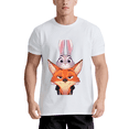 thumbnail image 1 of T-Shirt pour Homme Zootopia 2 en Coton à Manches Courtes, Col Ras du Cou, 1 of 5