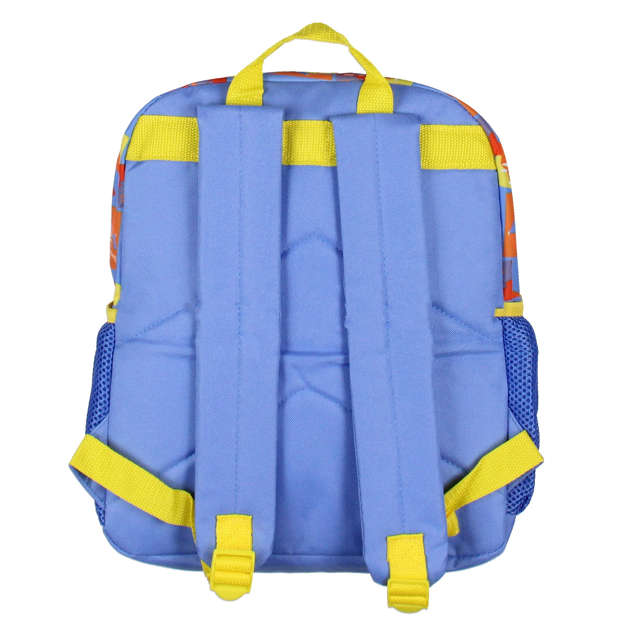 Blippi Wow! A Dinosaur 14" Kids School Travel Backpack Bag w/ Raised Character Designs