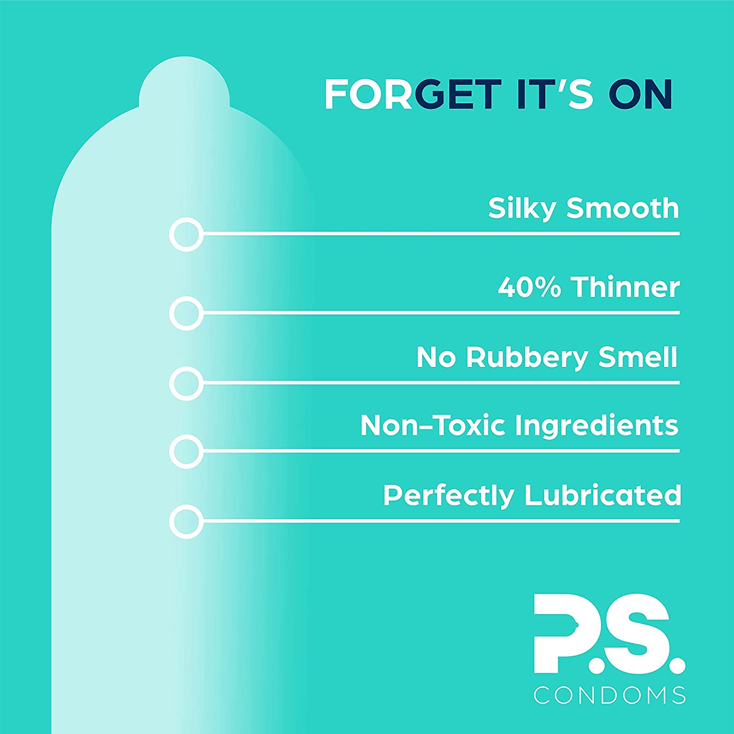 Ps Exceptionally Thin Latex Condoms 12pk