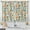 Colorful Leaves, variant on Aimego Colorful Leaves Kitchen Curtains - Floral Spring Botanical Tier Cafe Curtains Farmhouse Country Small Window for Bathroom Living RV Rod Pocket Window Drapes 36 Inch 2 Panels Set 28 "x36